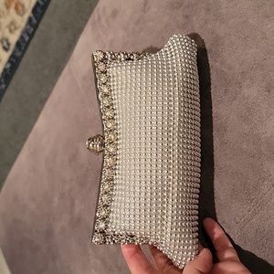 Silver Clutch
